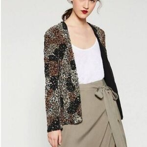Zara woman sequined jacket